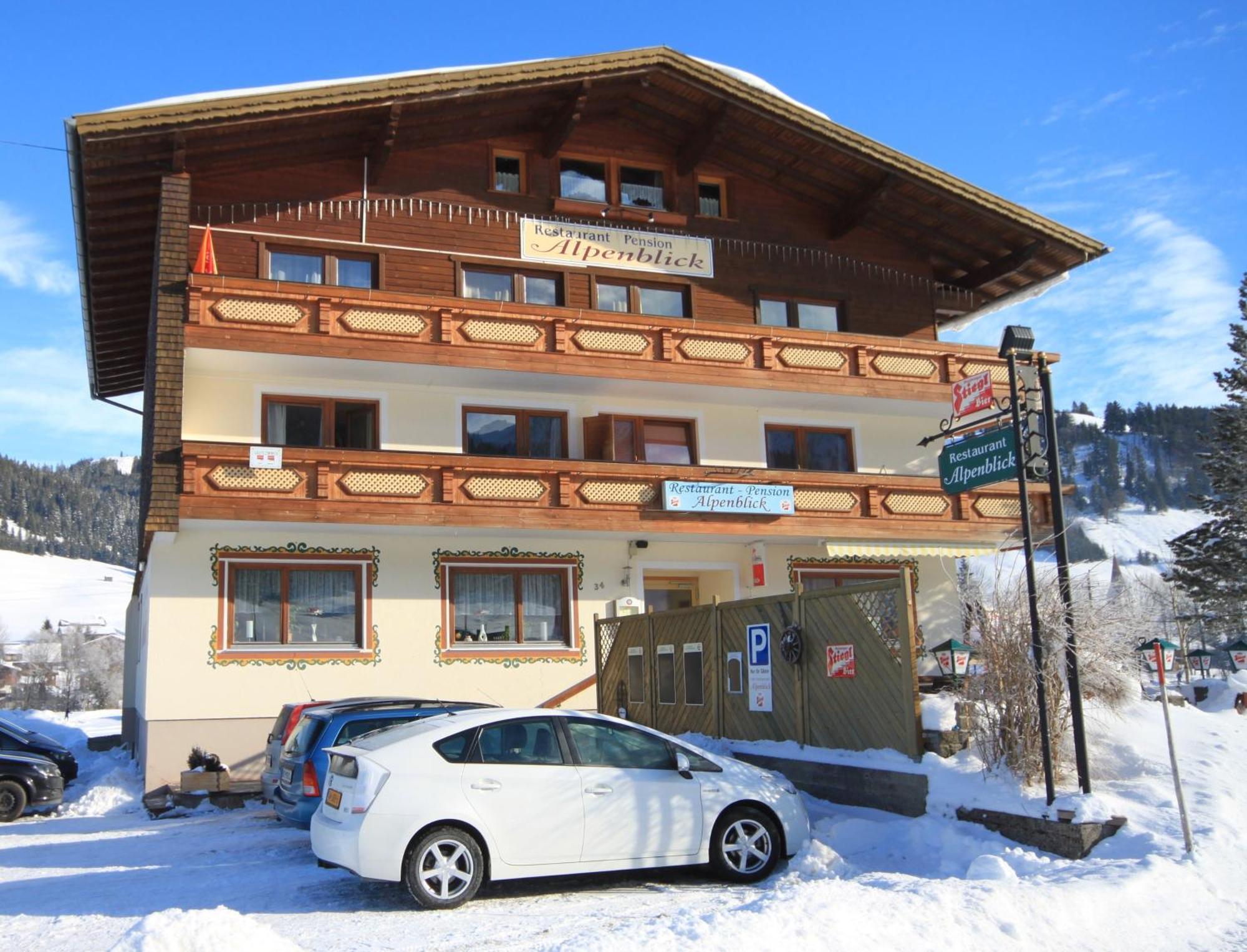 Pension Alpenblick Schattwald Bagian luar foto